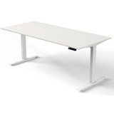 Artikelbild 1 für Kerkmann Move 3 elektrisch höhenverstellbarer Schreibtisch weiß rechteckig, T-Fuß-Gestell weiß 180,0 x 80,0 cm, Artikelnummer 574595