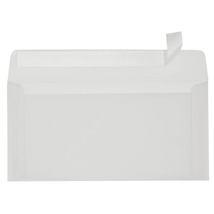 Artikelbild 4 für ÖKI Briefumschläge DIN lang ohne Fenster transparent haftklebend 500 St., Artikelnummer 507357