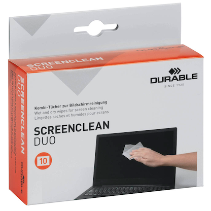 Artikelbild 2 für DURABLE SCREENCLEAN DUO Reinigungs-Set, Artikelnummer 363497