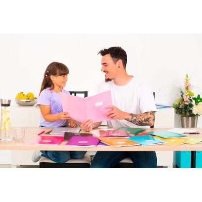 Artikelbild 6 für HERMA Heftumschlag rosa Papier A4, Artikelnummer 537169