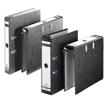 Artikelbild 4 für 125 LEITZ Ordneretiketten grau für 5,0 cm Rückenbreite, Artikelnummer 397707