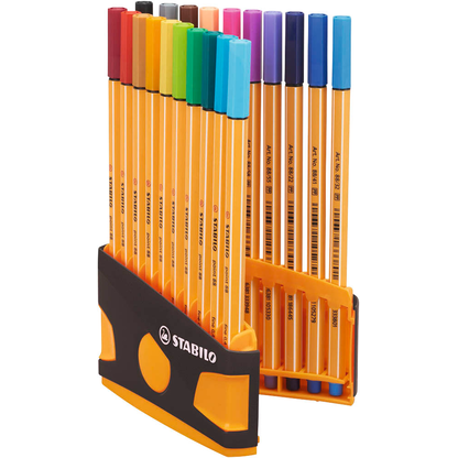 Artikelbild 23 für STABILO point 88 Fineliner farbsortiert 0,4 mm, 20 St., Artikelnummer 175602