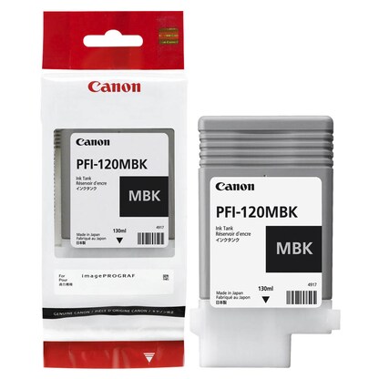 Artikelbild 13 für Canon PFI-120 MBK mattschwarz Druckerpatrone, Artikelnummer 909566