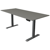 Artikelbild 1 für Kerkmann Move 1 elektrisch höhenverstellbarer Schreibtisch grafit rechteckig, T-Fuß-Gestell grau 180,0 x 80,0 cm, Artikelnummer 488454