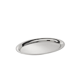 Artikelbild 1 für APS Tablett KAFFEEHAUS silber oval 26,5 x 19,5 cm, Artikelnummer 197457
