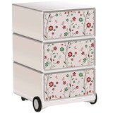 Artikelbild 1 für PAPERFLOW easyBox Garden Factory Rollcontainer weiß, bunt 4 Auszüge 39,0 x 43,6 x 64,2 cm, Artikelnummer 215899
