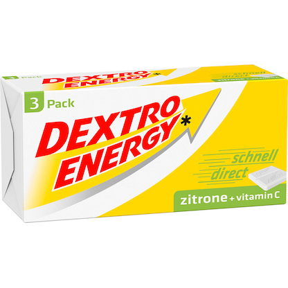 Artikelbild 9 für DEXTRO ENERGY DEXTROSE Zitrone + Vitamin C Traubenzucker 3x 46,0 g g, Artikelnummer 438196