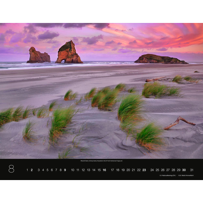 Artikelbild 9 für Monats-Wandkalender Rund um die Welt 2026, Artikelnummer 551103