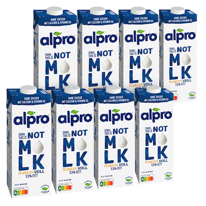 Artikelbild für alpro® THIS IS NOT M*LK Haferdrink 3,5 % 8x 1,0 l, Artikelnummer 423446