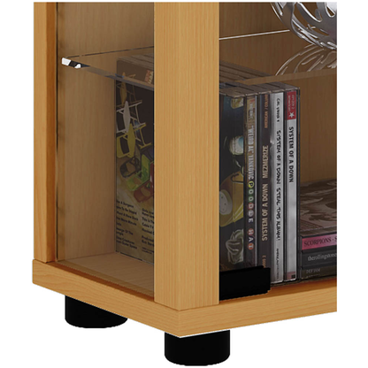 Artikelbild 2 für VCM my home Lumo Maxi Vitrine buche 8 Fachböden mit Beleuchtung, Artikelnummer 781000