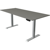 Artikelbild 1 für Kerkmann Move 1 elektrisch höhenverstellbarer Schreibtisch grafit rechteckig, T-Fuß-Gestell silber 180,0 x 80,0 cm, Artikelnummer 287761