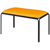 Artikelbild 1 für meet powered by PAPERFLOW Sitzbänke BISTRO BBISX2V.20 safran Stoff 90,0 cm, 2 St., Artikelnummer 230126