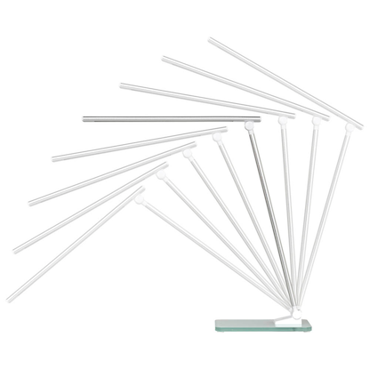 Artikelbild 4 für unilux POPY LED-Schreibtischlampe weiß/metallgrau 6 W, Artikelnummer 509756