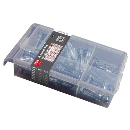 Artikelbild 5 für TOX ACROBAT SET 094901111 Hohlraumdübel-Sortiment, 60-teilig, Artikelnummer 559672
