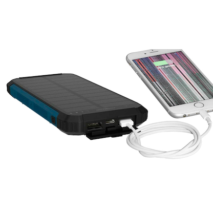 Artikelbild 14 für ANSMANN PB212W Solar-Powerbank 10.000 mAh schwarz, Artikelnummer 654789