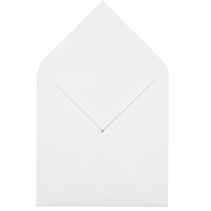 Artikelbild 4 für ÖKI Briefumschläge quadratisch ohne Fenster weiß nassklebend 500 St., Artikelnummer 507543