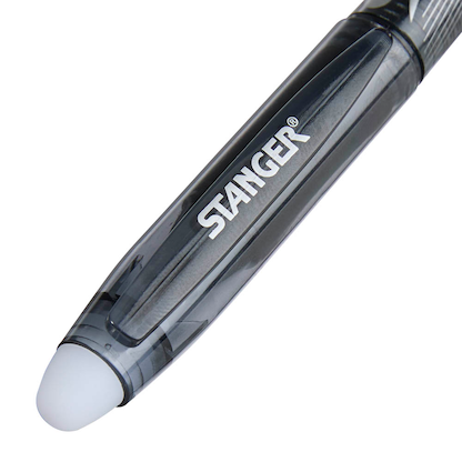 Artikelbild 24 für STANGER Eraser Tintenroller-Set rot, blau, schwarz 0,7 mm, Schreibfarbe: farbsortiert, 3 St., Artikelnummer 386138