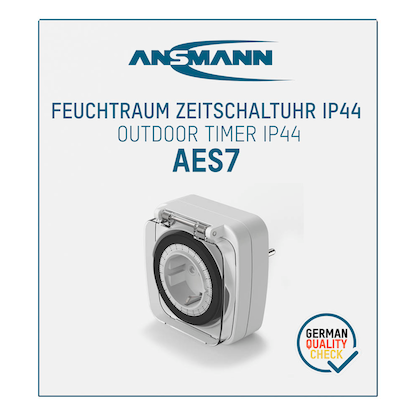 Artikelbild 4 für ANSMANN AES7 Zeitschaltuhr weiß, Artikelnummer 629404