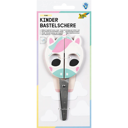 Artikelbild 2 für folia Kinderschere UNICORN weiß 16,0 cm, Artikelnummer 692891