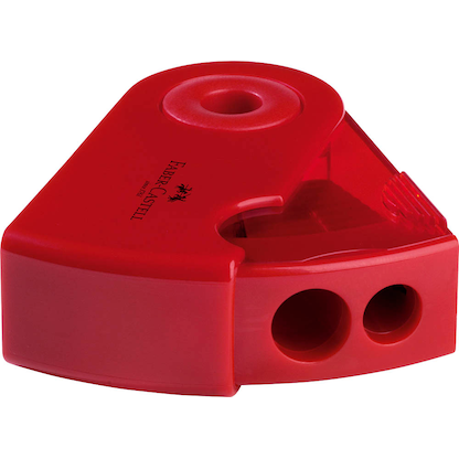 Artikelbild 3 für FABER-CASTELL Dosenspitzer doppelt Sleeve farbsortiert, Artikelnummer 243659