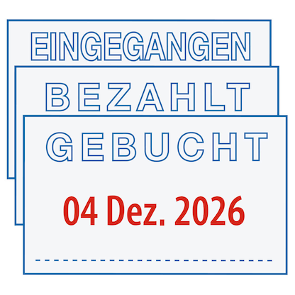 Artikelbild 7 für trodat Datumstempel mit Text 