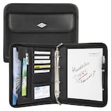 Artikelbild 1 für WEDO Ringbuchmappe ELEGANCE Lederimitat DIN A5 schwarz, Artikelnummer 186043