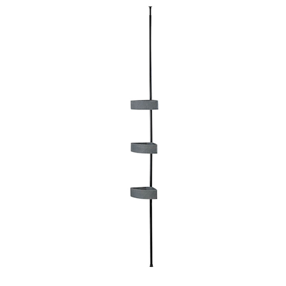 Artikelbild 3 für WENKO Teleskop-Duschregal Villata schwarz 28,0 x 20,5 x 78,0-275,0 cm, Artikelnummer 804231