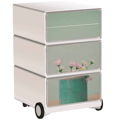 Artikelbild für PAPERFLOW easyBox Garden Factory Rollcontainer weiß, bunt 4 Auszüge 39,0 x 43,6 x 64,2 cm, Artikelnummer 216048