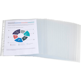 Artikelbild 1 für 100 OXFORD Prospekthüllen DIN A4 glasklar glatt 0,06 mm, Artikelnummer 704924