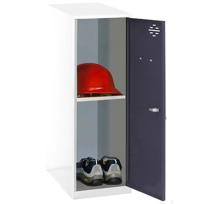 Artikelbild für Simonrack Spind SIMONLOCKER DISM weiß, anthrazit 8425437116810, 1 Schließfach 30,0 x 50,0 x 91,5 cm, Artikelnummer 355147