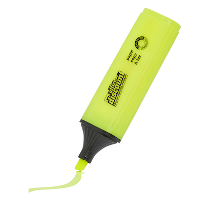 Artikelbild 4 für office discount Textmarker gelb, 1 St., Artikelnummer 186569