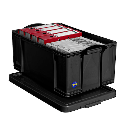Artikelbild für Really Useful Box Aufbewahrungsbox 64,0 l schwarz 71,0 x 44,0 x 31,0 cm, Artikelnummer 639757