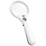 Artikelbild 1 für WEDO Lupe weiß/schwarz 3-fach, 4,5-fach, 12-fach, Artikelnummer 564507