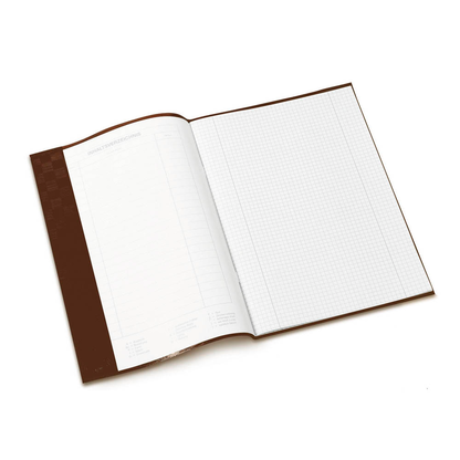 Artikelbild 2 für HERMA Heftumschlag mit Baststruktur braun Kunststoff DIN A4, Artikelnummer 772802