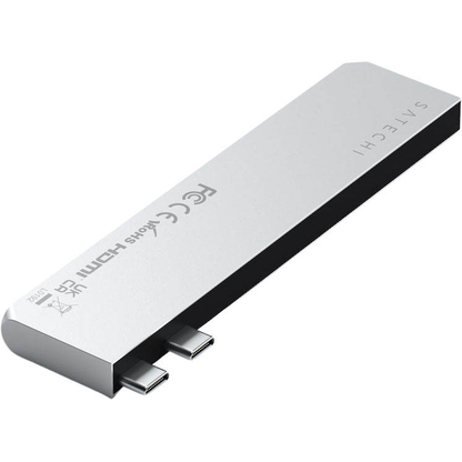 Artikelbild 2 für SATECHI Multiport-Adapter Slim, Artikelnummer 972394