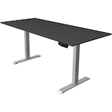 Artikelbild 1 für Kerkmann Move 1 elektrisch höhenverstellbarer Schreibtisch anthrazit rechteckig, T-Fuß-Gestell silber 180,0 x 80,0 cm, Artikelnummer 287773