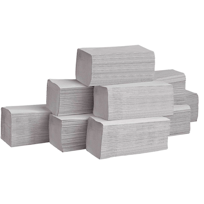 Artikelbild 4 für office discount Papierhandtücher V-5000-OD Zick-Zack-Falzung 1-lagig 5.000 Tücher, Artikelnummer 318269