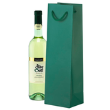 Artikelbild 1 für 25 VP Geschenktüten für Flaschen grün 11,0 x 36,0 cm, Artikelnummer 501559