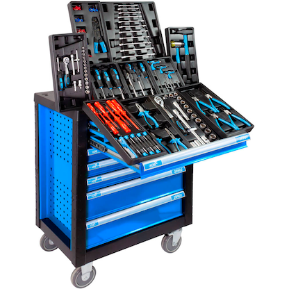 Artikelbild 17 für ADB LIGHTNING Werkstattwagen befüllt blau 7 Schubladen, Artikelnummer 892461