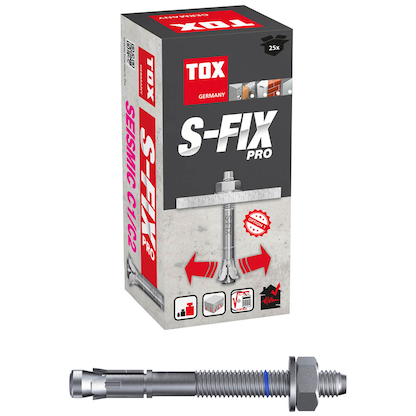 Artikelbild 13 für TOX Bolzenanker S-Fix Pro 04010216, 25 Stück, Artikelnummer 559686