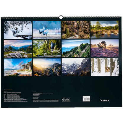 Artikelbild 14 für KUNTH Monats-Wandkalender Wildnis Deutschland 2026, Artikelnummer 575898