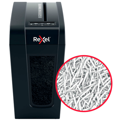 Artikelbild 7 für Rexel Secure X8-SL Aktenvernichter mit Partikelschnitt P-4, 4 x 40 mm, bis 8 Blatt, schwarz, Artikelnummer 437271
