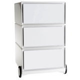 Artikelbild 1 für PAPERFLOW easyBox Rollcontainer weiß 3 Auszüge 39,0 x 43,6 x 64,2 cm, Artikelnummer 170757