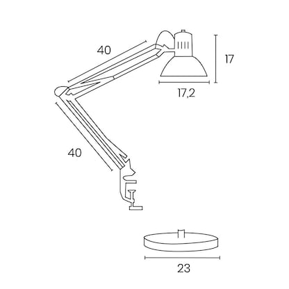 Artikelbild 4 für unilux SUCCESS 80 LED-Schreibtischlampe chrom 11 W, Artikelnummer 509577