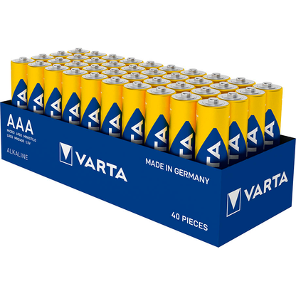 Artikelbild 3 für 40 VARTA Batterien LONGLIFE Micro AAA 1,5 V, Artikelnummer 591006