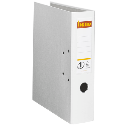 Artikelbild 6 für AKTION: bene No.1 POWER Ordner weiß Kunststoff 8,0 cm DIN A4, Artikelnummer 989970