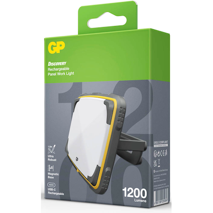 Artikelbild 2 für GP DISCOVERY 1200 Akku-LED-Baustrahler grau, Artikelnummer 554943