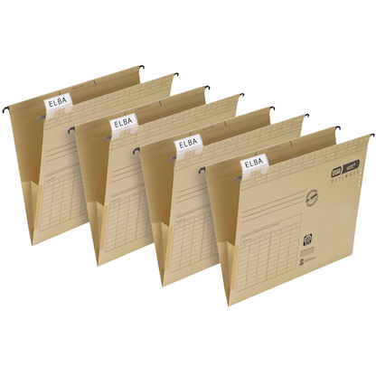 Artikelbild 2 für 25 ELBA Hängetaschen vertic ULTIMATE naturbraun, Artikelnummer 394197