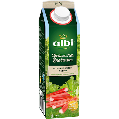 Artikelbild für albi® Fruchtnektar Rhababer 1,0 l, Artikelnummer 423257