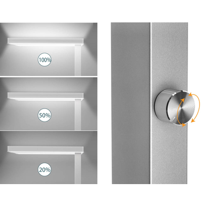 Artikelbild 3 für unilux LIXUS Stehlampe metallgrau 50 W, Artikelnummer 509584